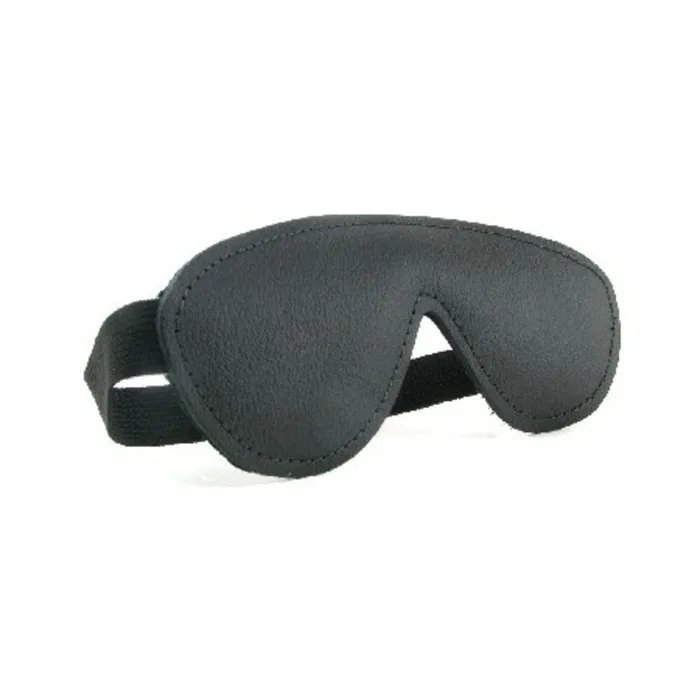 NonLeather Padded Blindfold Black Fairvillacom Restraints