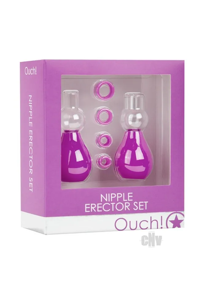 Ouch Nipple Erector Set Purple Fairvillacom Anal