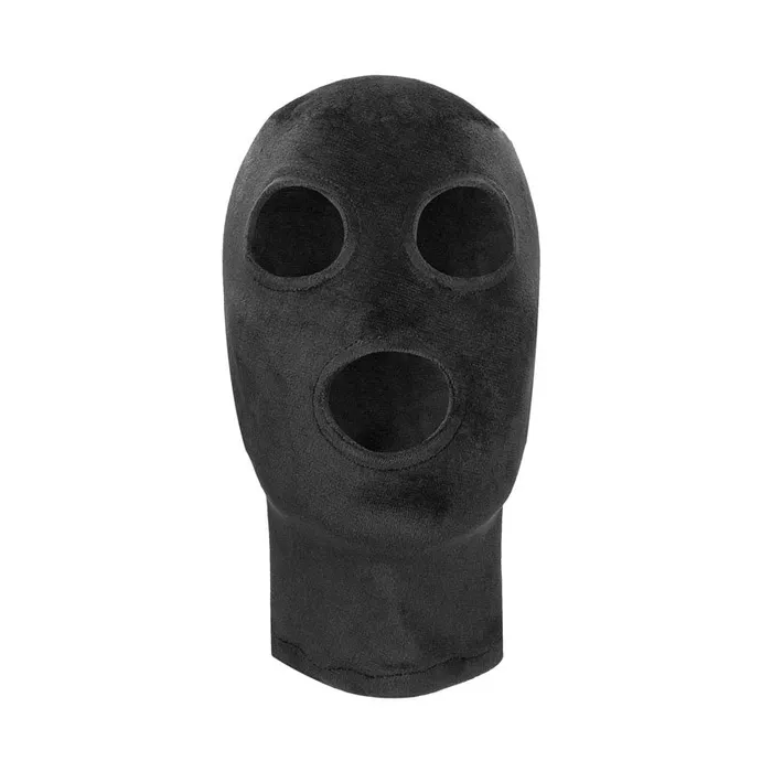 Ouch Velvet Velcro Mask with Eye and Mouth Opening ShhhWndsr Couples Ouch Velvet Velcro Mask with Eye and Mouth Opening ShhhWndsr Couples
