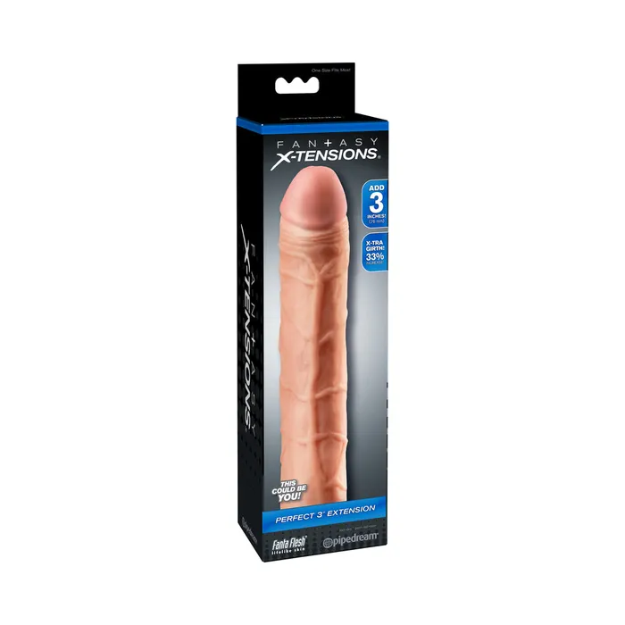 Perfect 3 Inches Extension Beige Fairvillacom Dildos
