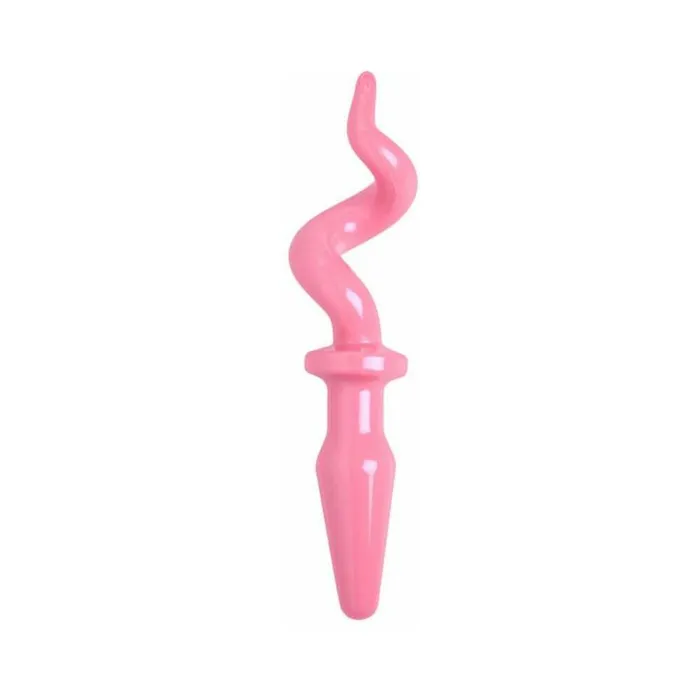 Piggy Tail Butt Plug Pink Fairvillacom Anal