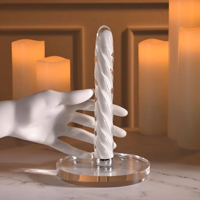 Playboy Pleasure IN A TWIST 175 cm USB Rechargeable Glass Vibrator ShhhWndsr Female Sex Toys Playboy Pleasure IN A TWIST 175 cm USB Rechargeable Glass Vibrator ShhhWndsr Female Sex Toys