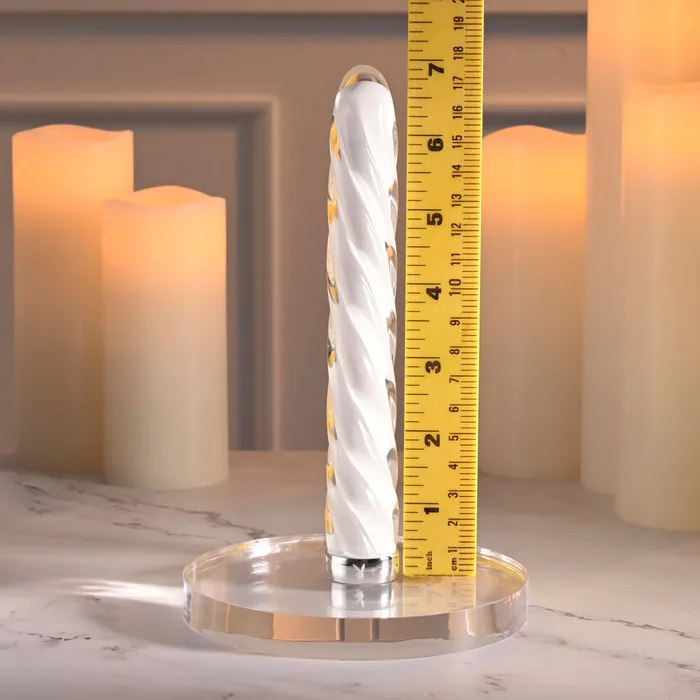 Playboy Pleasure IN A TWIST 175 cm USB Rechargeable Glass Vibrator ShhhWndsr Female Sex Toys Playboy Pleasure IN A TWIST 175 cm USB Rechargeable Glass Vibrator ShhhWndsr Female Sex Toys
