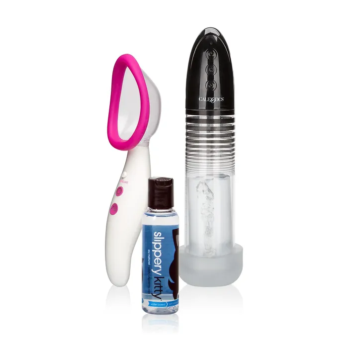 Pump Up the Love Couples Suction Kit Tickle Kitty Male Sex Toys