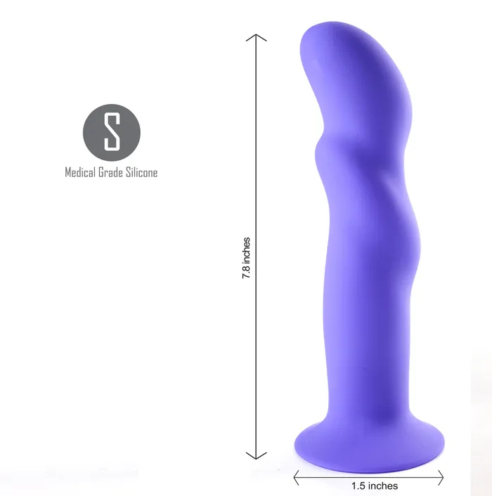 Riley Silicone Purple Dong Fairvillacom Dildos
