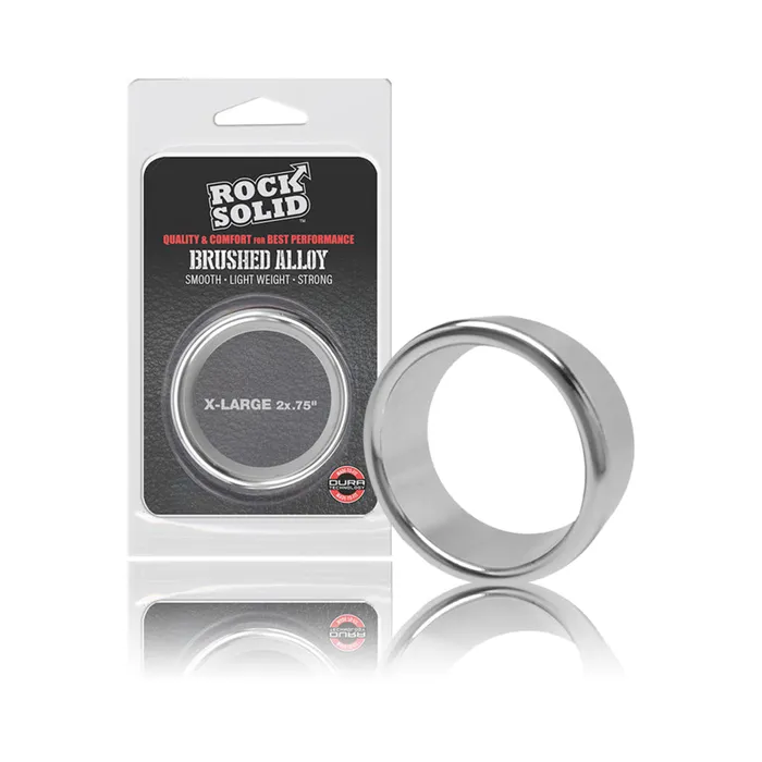 Rock Solid Brushed Alloy Xlarge 2in X 75in Silver Fairvillacom Anal