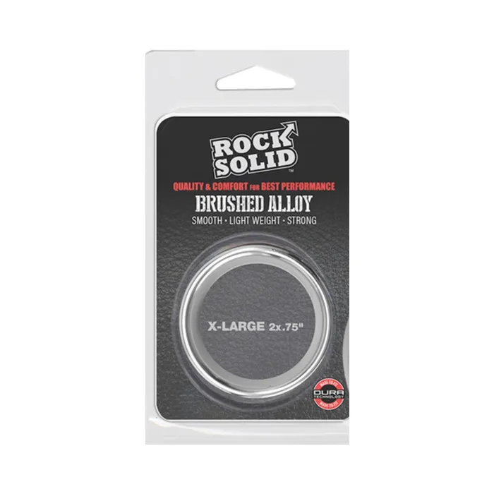 Rock Solid Brushed Alloy Xlarge 2in X 75in Silver Fairvillacom Anal