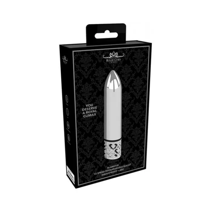 Royal Gems Glamour Abs Rechargeable Bullet Silver Fairvillacom Female Sex Toys Royal Gems Glamour Abs Rechargeable Bullet Silver Fairvillacom Female Sex Toys