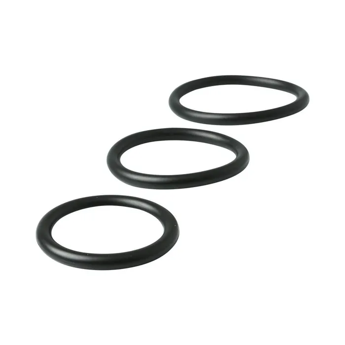 Rubber Cock Ring 2 inches Black Fairvillacom Dildos