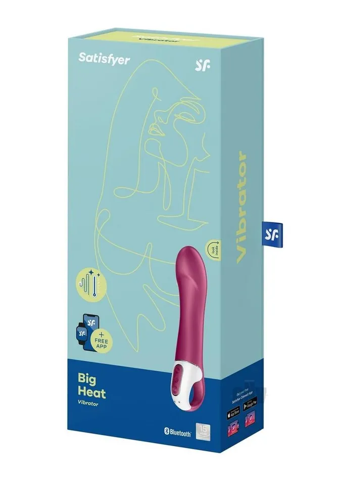 Satisfyer Big Heat Magenta Fairvillacom Vibrators