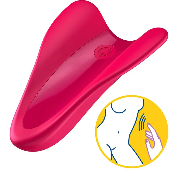 Satisfyer High Fly USB Rechargeable Finger Stimulator ShhhWndsr Vibrators