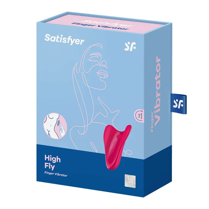 Satisfyer High Fly USB Rechargeable Finger Stimulator ShhhWndsr Vibrators Satisfyer High Fly USB Rechargeable Finger Stimulator ShhhWndsr Vibrators