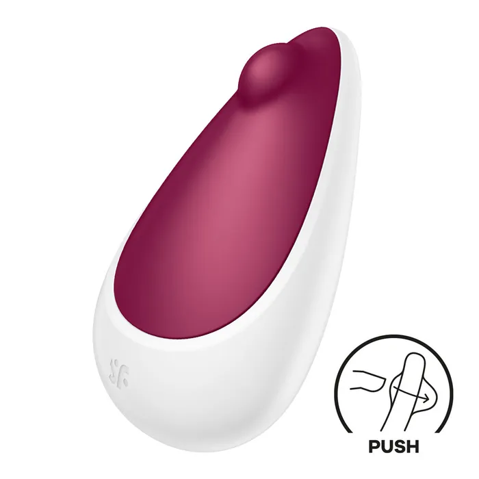 Satisfyer Spot On 3 USB Rechargeable Lay On Vibrator Berry ShhhWndsr Female Sex Toys