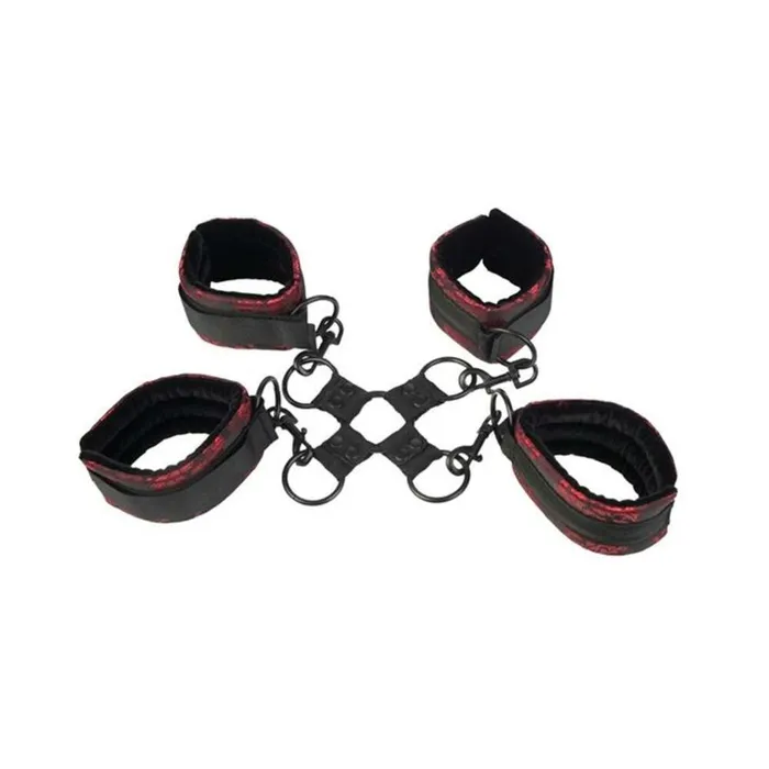 Scandal Hog Tie BlackRed Fairvillacom Anal