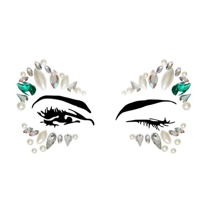 Sena Adh Face Jewels Sticker 6pk Fairvillacom Vibrators