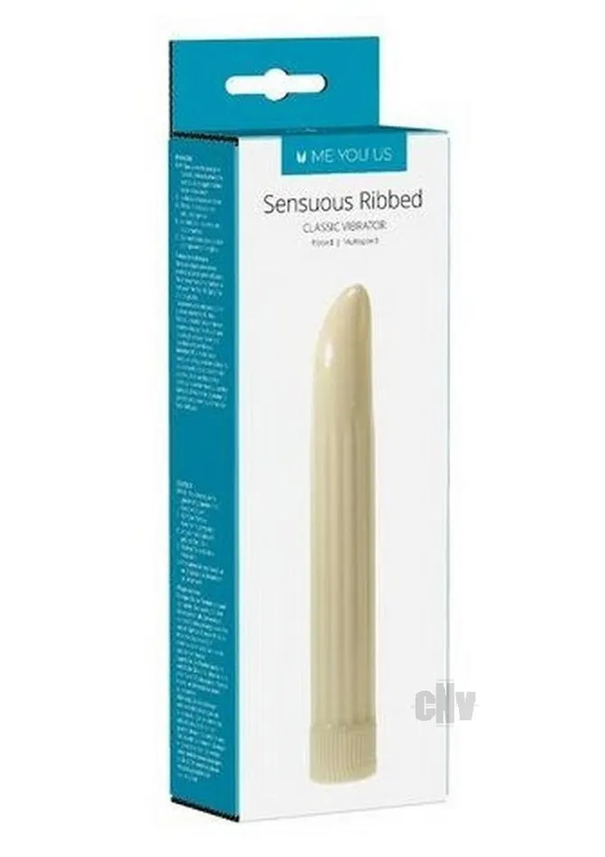 Sensuous Ribbed Vibrator Minx Ivory Fairvillacom Female Sex Toys
