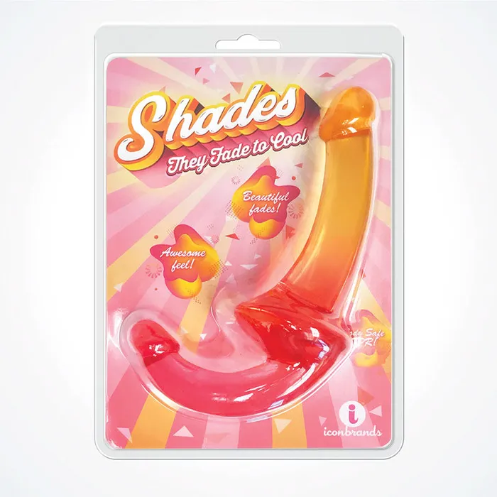 Shades strapless strapon 20cm Orange Gold ShhhWndsr Female Sex Toys