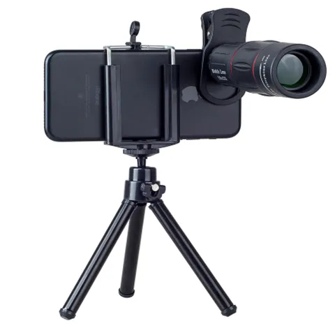 Shhhep Couples Mobile Phone Lens kit 12X Zoom Telephoto Lens For iPhone and Android Smartphones Monopod Bluetooth Shutter Tripod