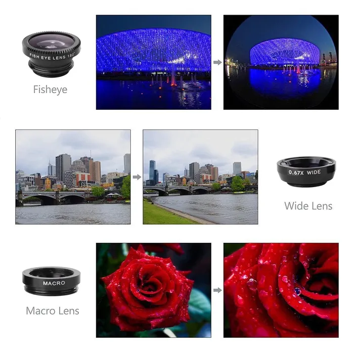 Shhhep Couples Mobile Phone Lens kit 12X Zoom Telephoto Lens For iPhone and Android Smartphones Monopod Bluetooth Shutter Tripod