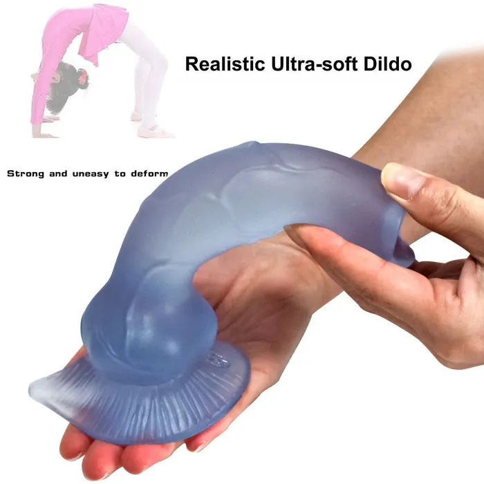 ShhhOb Dog replica dildo 20cm in 6 colours with suction cup Female Sex Toys