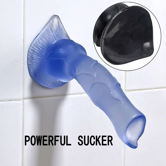 ShhhOb Dog replica dildo 20cm in 6 colours with suction cup Female Sex Toys