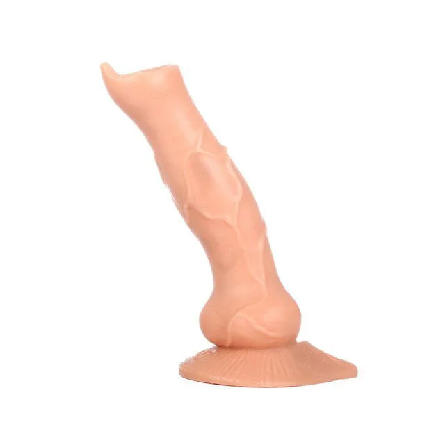 ShhhOb Dog replica dildo 20cm in 6 colours with suction cup Female Sex Toys