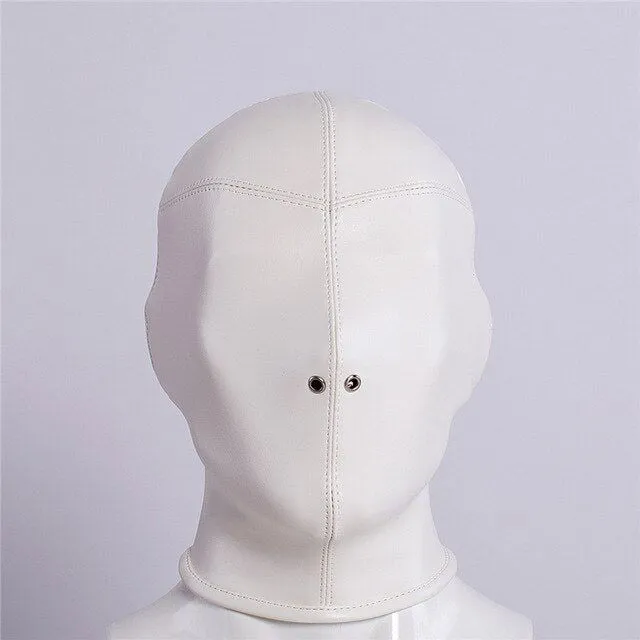 ShhhOb Female Sex Toys Deprivation hoods with lace up rear