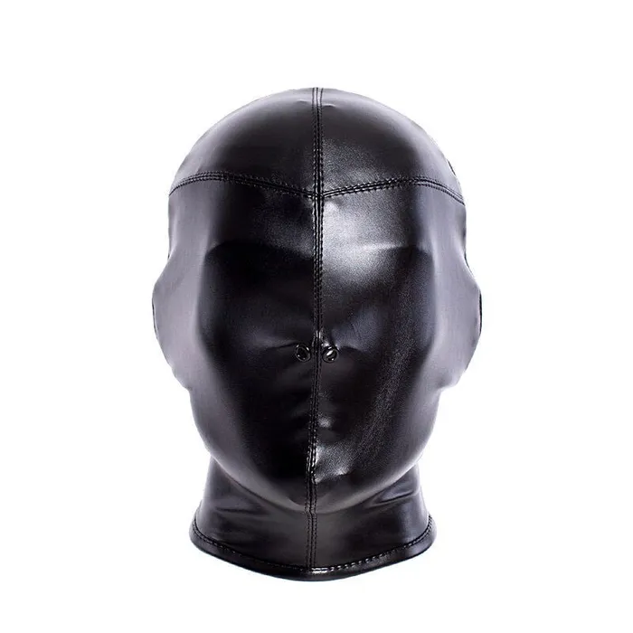 ShhhOb Female Sex Toys Deprivation hoods with lace up rear