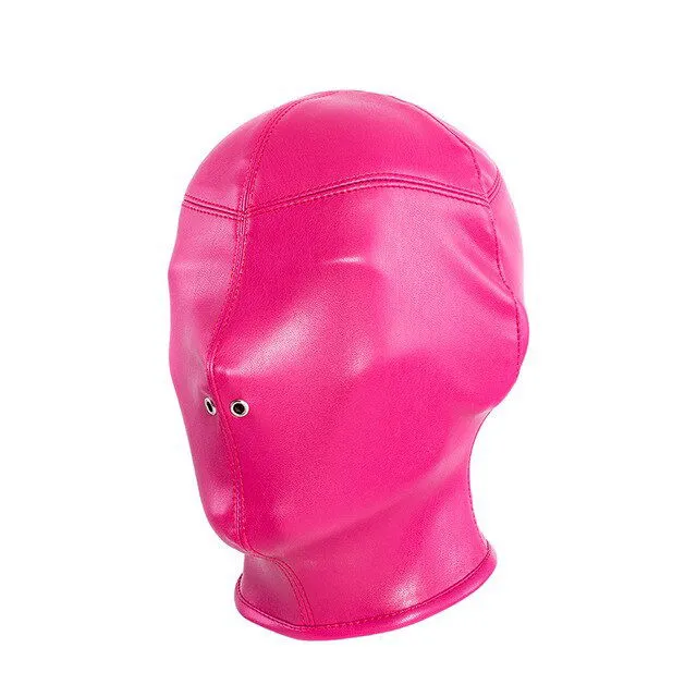 ShhhOb Female Sex Toys Deprivation hoods with lace up rear