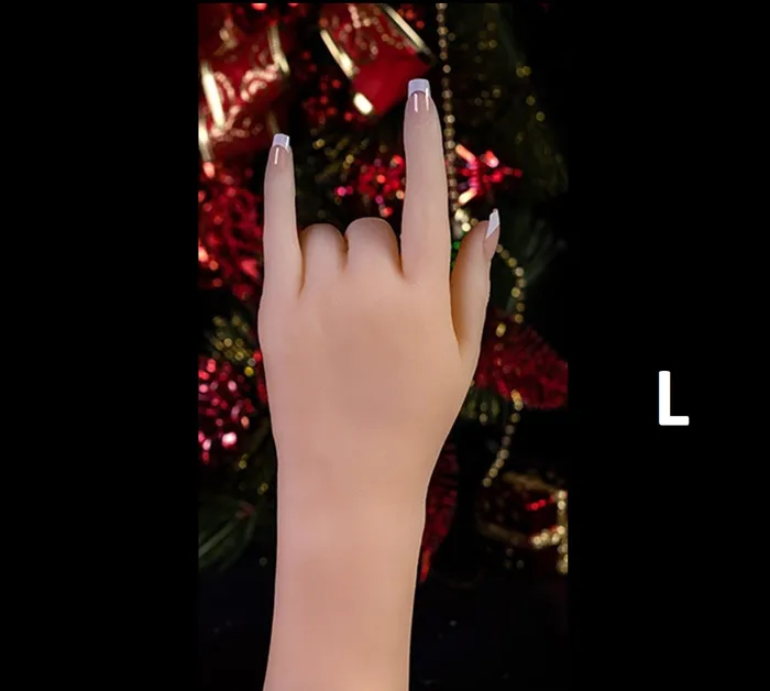 ShhhOb Female Sex Toys Hand fetish female hand wrist pair with positionable fingers