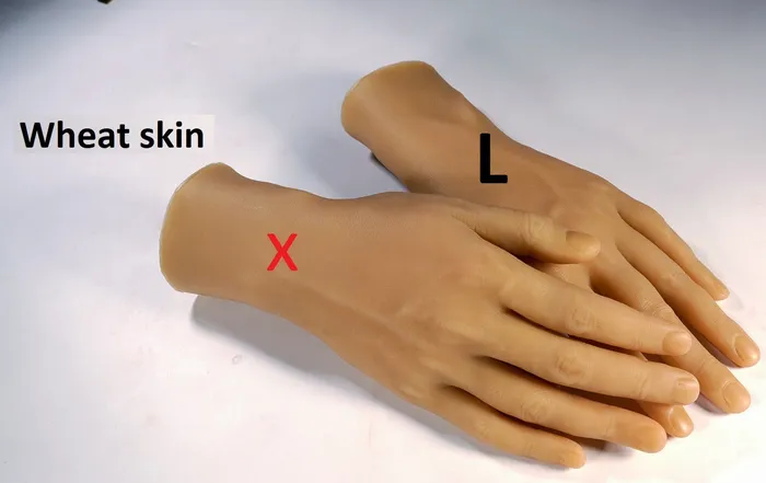 ShhhOb Female Sex Toys Hand fetish female hand wrist pair with positionable fingers