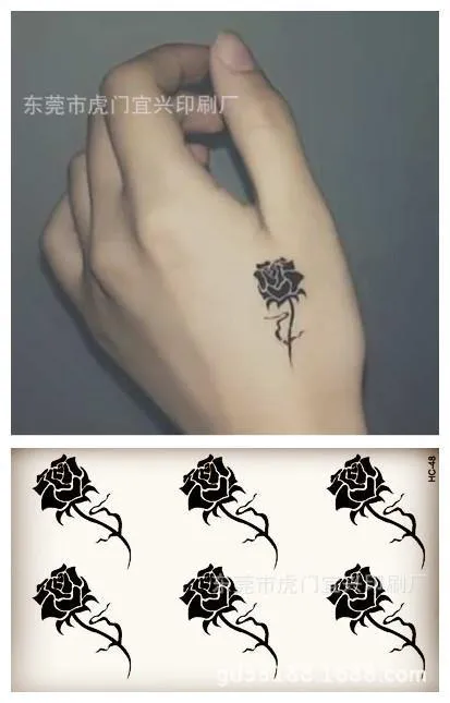 ShhhOb Temporary tattoos SMALL ROSE for women Sheet of 6 mini rose tattoos Vibrators ShhhOb Temporary tattoos SMALL ROSE for women Sheet of 6 mini rose tattoos Vibrators