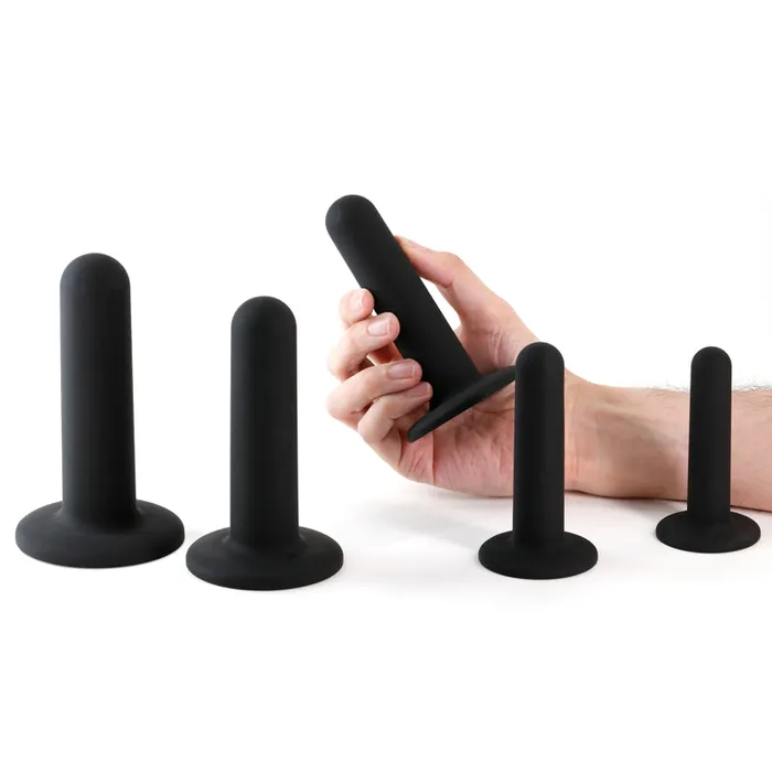 ShhhWndsr Anal Renegade 5 piece Smooth Dilator Kit Black