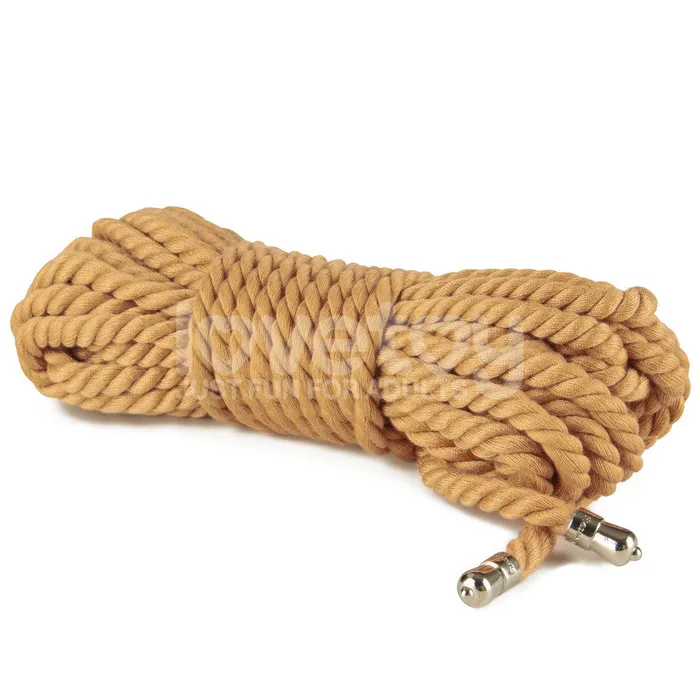 ShhhWndsr Couples Rebellion Reign Natural Knot Bondage Rope 10 metres Tan ShhhWndsr Couples Rebellion Reign Natural Knot Bondage Rope 10 metres Tan