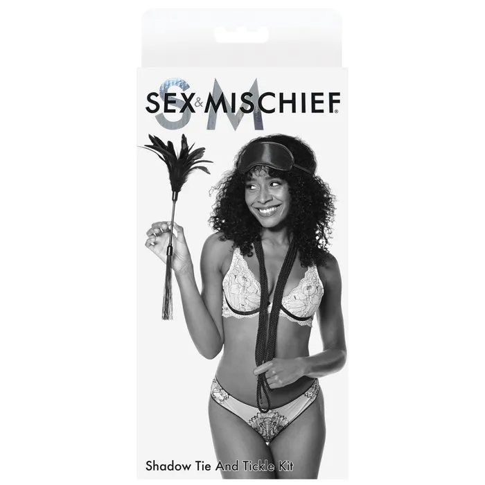 ShhhWndsr Couples Sex Mischief Shadow Tie and Tickle Kit ShhhWndsr Couples Sex Mischief Shadow Tie and Tickle Kit