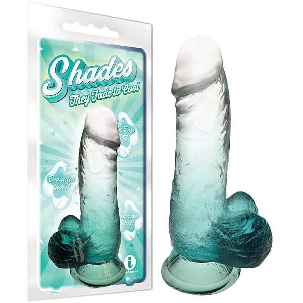 ShhhWndsr Dildos Icees 6IN Jelly TPR Dong Emerald 