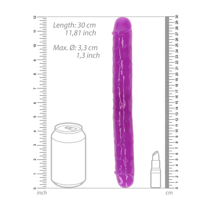 ShhhWndsr Dildos REALROCK 30 cm Double Dong Glow PURPLE GLOW ShhhWndsr Dildos REALROCK 30 cm Double Dong Glow PURPLE GLOW