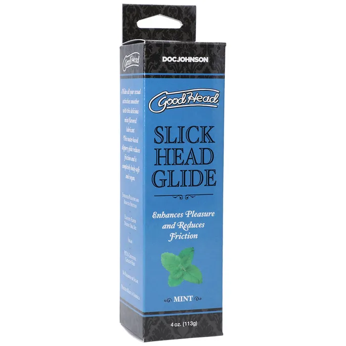 ShhhWndsr GoodHead Slick Head Glide Mint Mint Flavoured Lubricant 120 ml Tube Lubricants ShhhWndsr GoodHead Slick Head Glide Mint Mint Flavoured Lubricant 120 ml Tube Lubricants