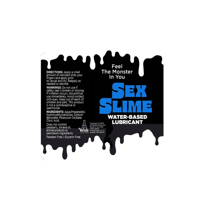 ShhhWndsr Lubricants Sex Slime Water Based Lubricant 60 ml Blue ShhhWndsr Lubricants Sex Slime Water Based Lubricant 60 ml Blue
