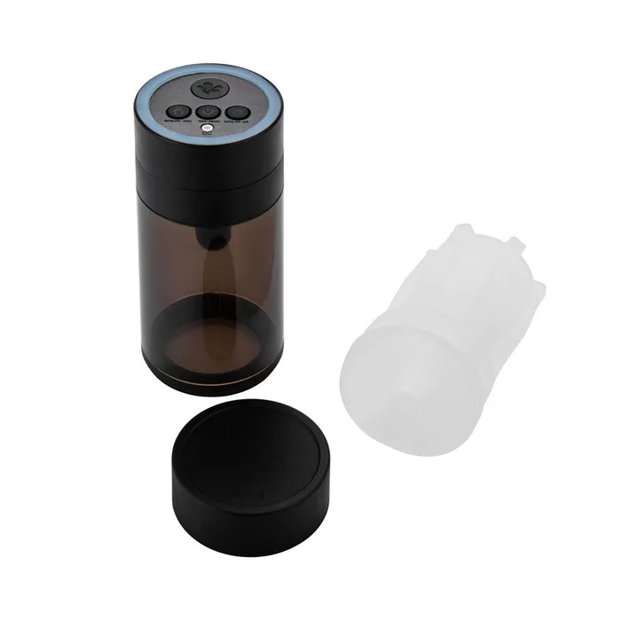 ShhhWndsr Maia ACE Stroker Black with Clear Entry Male Sex Toys