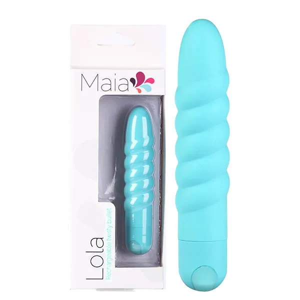 ShhhWndsr Maia Lola Teal 115 cm USB Rechargeable Vibrator Vibrators