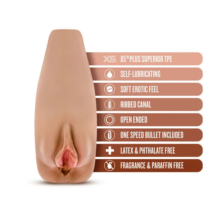 ShhhWndsr Male Sex Toys M Elite Soft and Wet Renata Tan Vibrating Vagina Stroker ShhhWndsr Male Sex Toys M Elite Soft and Wet Renata Tan Vibrating Vagina Stroker