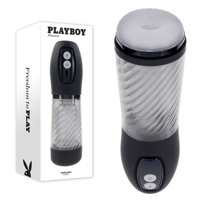 ShhhWndsr Male Sex Toys Playboy Pleasure WHIRLWIND USB Rechargeable Thrusting and Spinning Auto Stroker ShhhWndsr Male Sex Toys Playboy Pleasure WHIRLWIND USB Rechargeable Thrusting and Spinning Auto Stroker