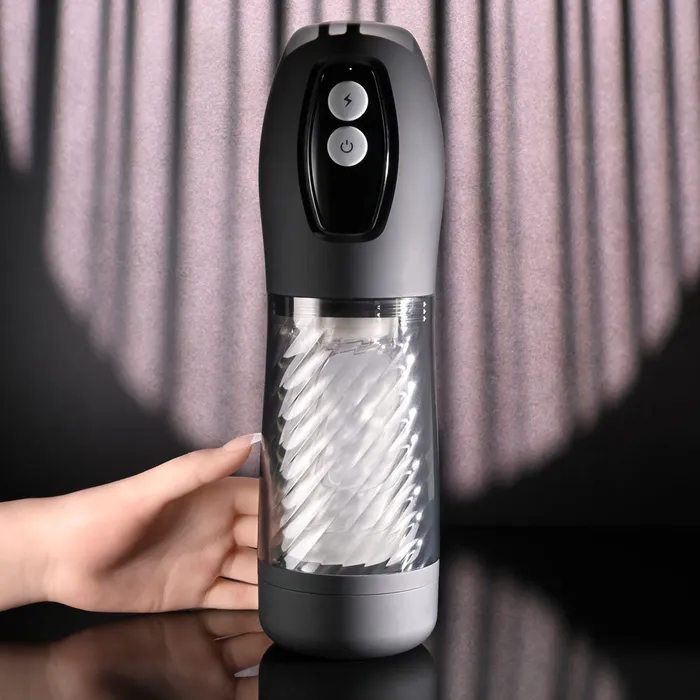 ShhhWndsr Male Sex Toys Playboy Pleasure WHIRLWIND USB Rechargeable Thrusting and Spinning Auto Stroker ShhhWndsr Male Sex Toys Playboy Pleasure WHIRLWIND USB Rechargeable Thrusting and Spinning Auto Stroker