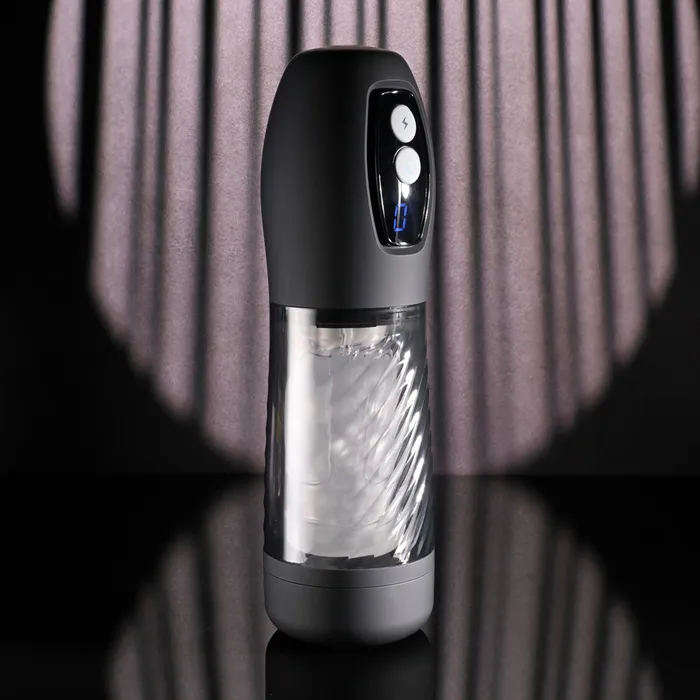 ShhhWndsr Male Sex Toys Playboy Pleasure WHIRLWIND USB Rechargeable Thrusting and Spinning Auto Stroker ShhhWndsr Male Sex Toys Playboy Pleasure WHIRLWIND USB Rechargeable Thrusting and Spinning Auto Stroker