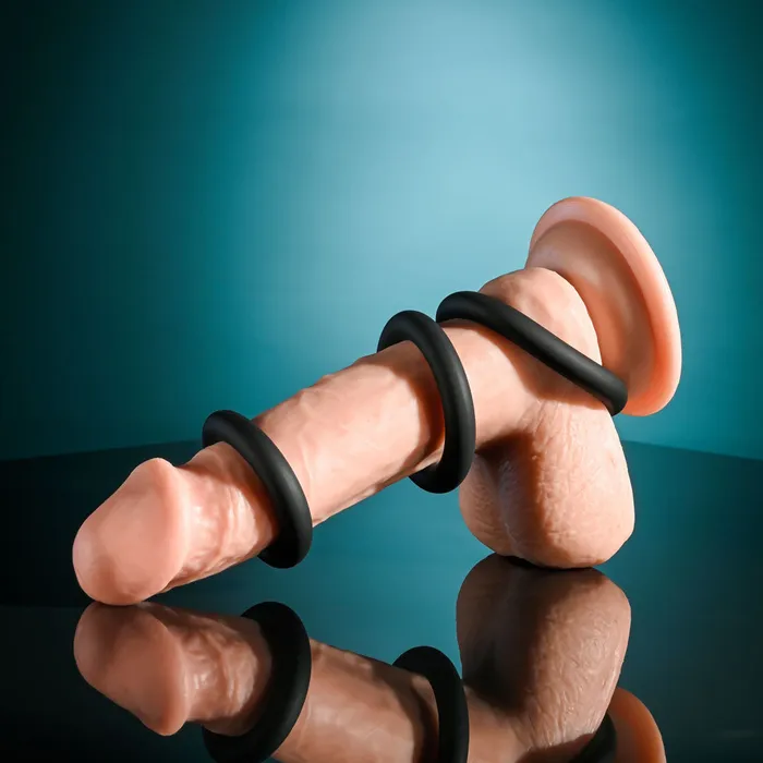 ShhhWndsr Male Sex Toys Selopa 3 RING CIRCUS Cock Ring Set