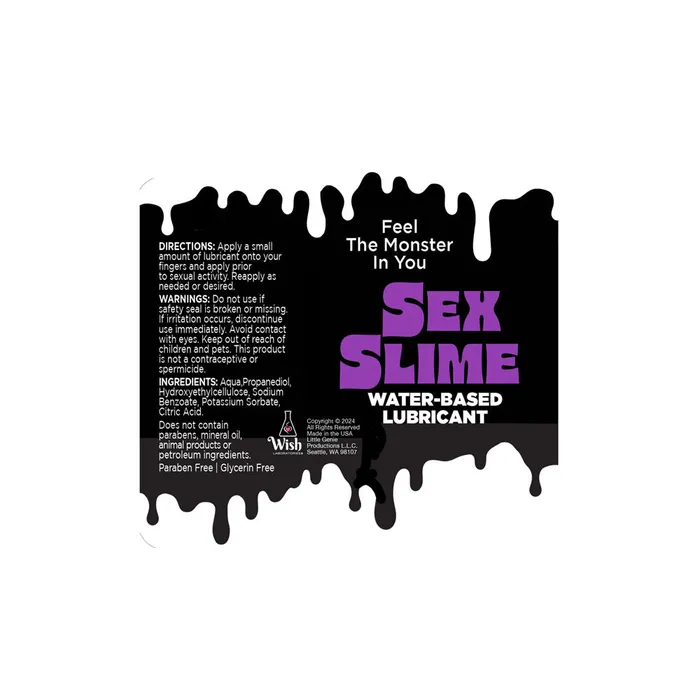 ShhhWndsr Sex Slime Water Based Lubricant 60 ml Purple Vibrators ShhhWndsr Sex Slime Water Based Lubricant 60 ml Purple Vibrators