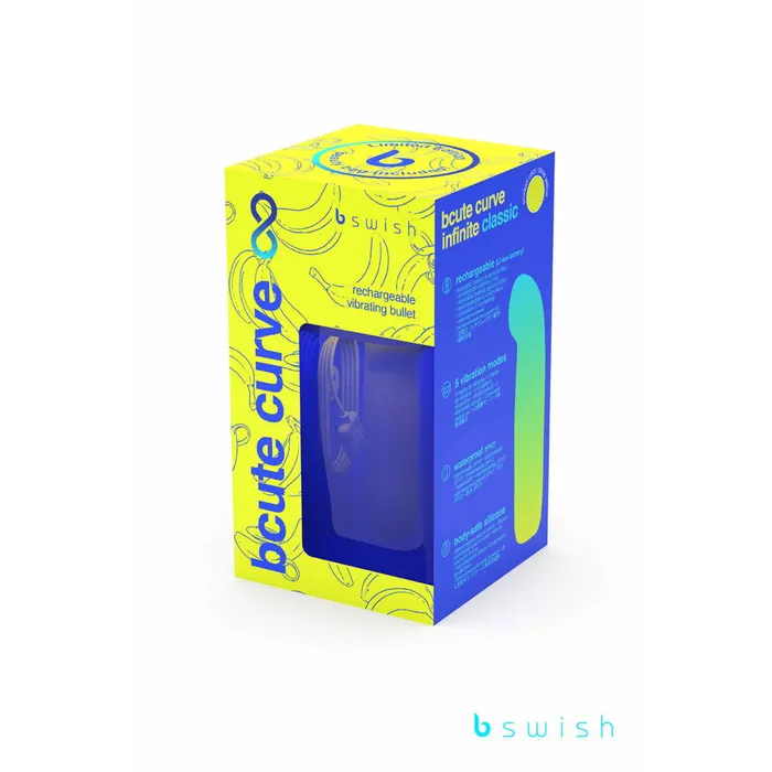ShhhWndsr Vibrators Bcute Curve Infinite Classic Limited Edition Mini GSpot Vibe Citrus ShhhWndsr Vibrators Bcute Curve Infinite Classic Limited Edition Mini GSpot Vibe Citrus