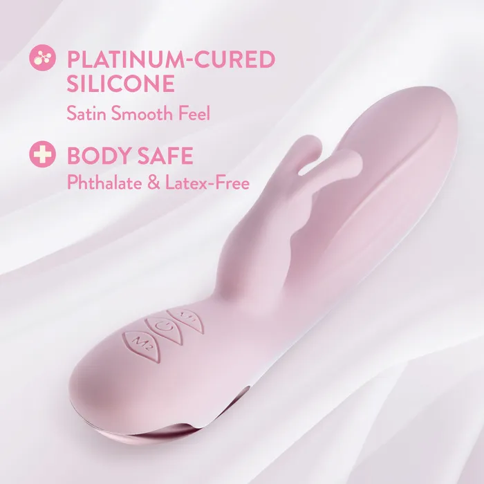 ShhhWndsr Vibrators Blush Morgan 197 cm USB Rechargeable Rabbit Vibrator ShhhWndsr Vibrators Blush Morgan 197 cm USB Rechargeable Rabbit Vibrator