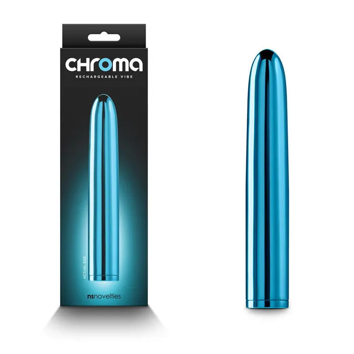 ShhhWndsr Vibrators Chroma 17 cm USB Rechargeable Smooth Basic Vibrator Metallic Teal ShhhWndsr Vibrators Chroma 17 cm USB Rechargeable Smooth Basic Vibrator Metallic Teal